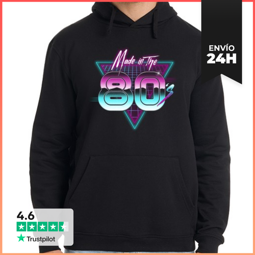 Sudadera Unisex Con Capucha Made In The 80s LaTostadora - latostadora.com - Modalova