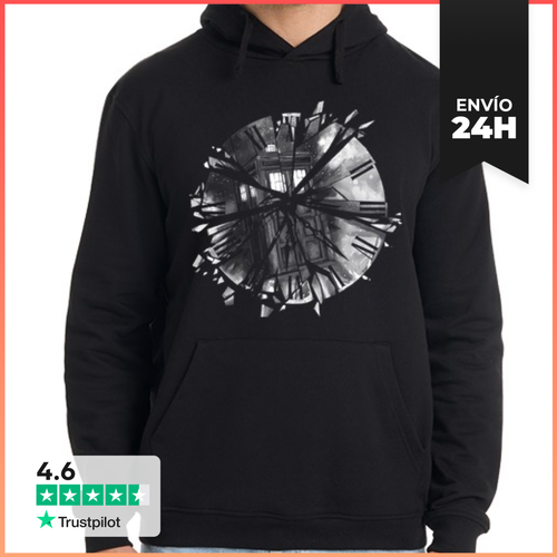 Sudadera Unisex Con Capucha El Tiempo Nunca Es Suficiente - latostadora.com - Modalova