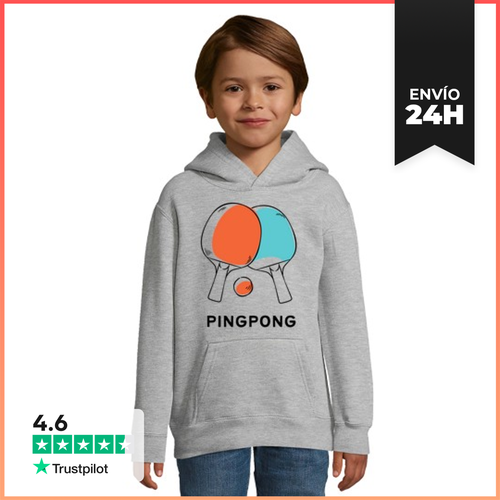 Sudadera Para Niños Con Capucha Ping Pong LaTostadora - latostadora.com - Modalova