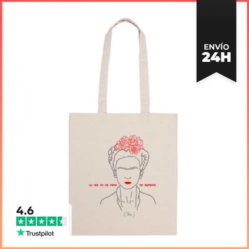 Bolsa De Tela Frida Silouet LaTostadora - latostadora.com - Modalova