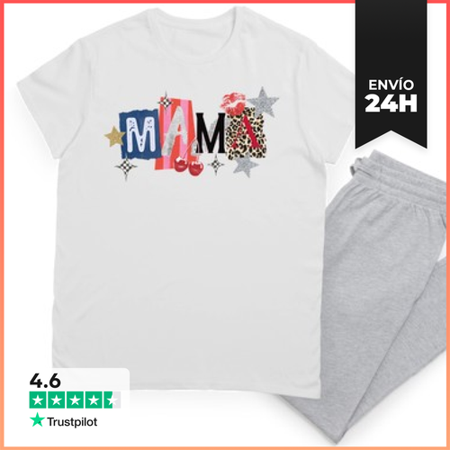 Pijama MAMA COLLAGE LaTostadora - latostadora.com - Modalova