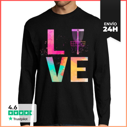 Camiseta Hombre Manga Larga Regalos Coloridos Para Mamás De Disc - latostadora.com - Modalova