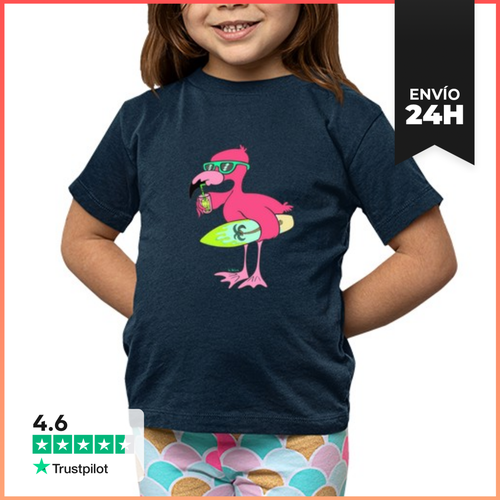 Camiseta Clásica Para Niños Flamingo-Modo Summer On LaTostadora - latostadora.com - Modalova