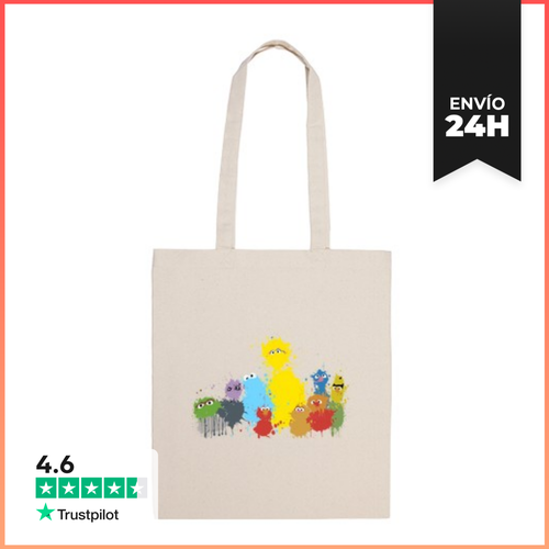 Bolsa De Tela Sesame Splash LaTostadora - latostadora.com - Modalova