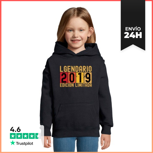 Sudadera Para Niños Con Capucha Legendario 2019 Edicion Limitada - latostadora.com - Modalova