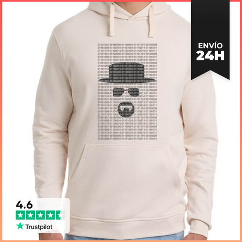 Sudadera Unisex Con Capucha Binary Heisenberg LaTostadora - latostadora.com - Modalova