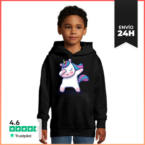 Sudadera Para Niños Con Capucha Unicornio Dabbing Baile - latostadora.com - Modalova