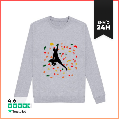 Sudadera Unisex COLOR EN EL ROCODROMO LaTostadora - latostadora.com - Modalova
