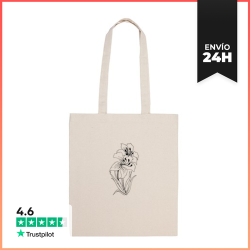 Bolsa De Tela Lirios LaTostadora - latostadora.com - Modalova