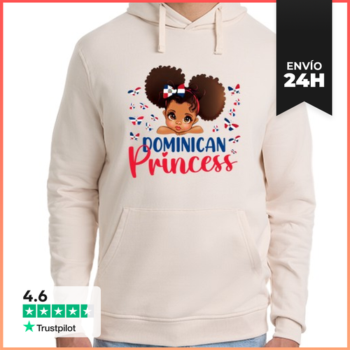 Sudadera Unisex Con Capucha Princesa De La República Dominicana - latostadora.com - Modalova