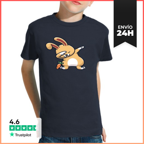 Camiseta Clásica Para Niños Conejito Dab LaTostadora - latostadora.com - Modalova