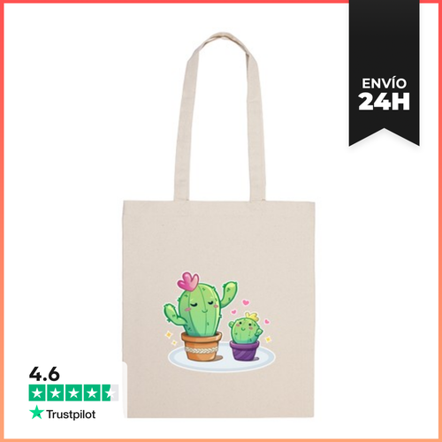 Bolsa De Tela Mami Cactus - Bolsa De Algodón LaTostadora - latostadora.com - Modalova