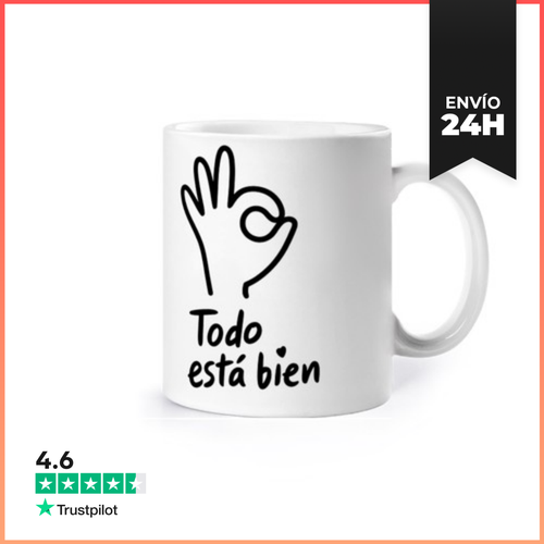 Taza Todo Está Bien LaTostadora - latostadora.com - Modalova
