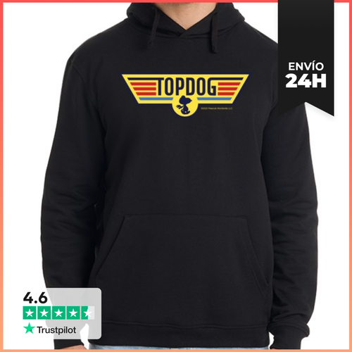 Sudadera Unisex Con Capucha Snoopy Top Dog LaTostadora - latostadora.com - Modalova