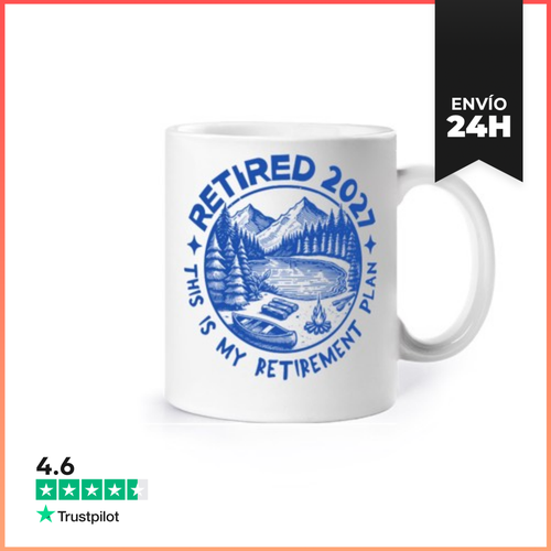 Taza Retired 2027 This Is My Retirement Plan LaTostadora - latostadora.com - Modalova