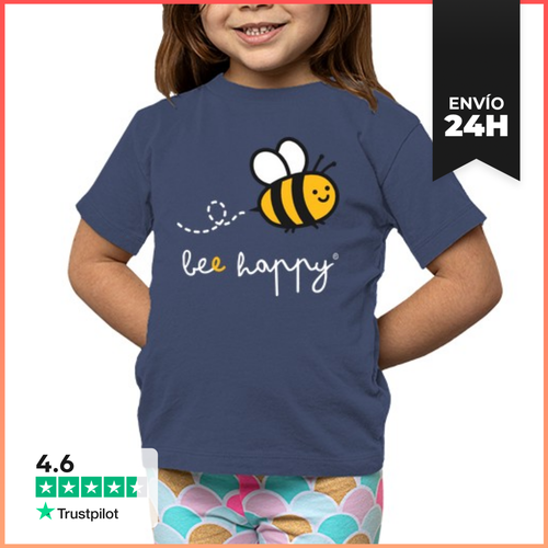 Camiseta Clásica Para Niños Bee Happy LaTostadora - latostadora.com - Modalova