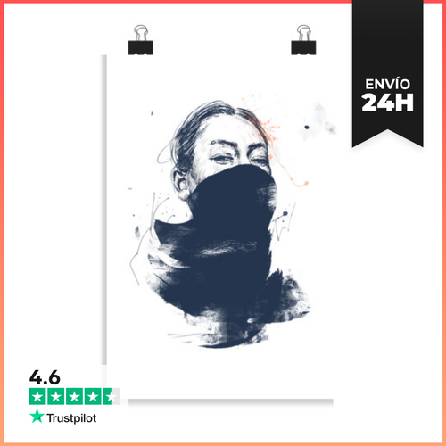 Póster Vertical El Guardia LaTostadora - latostadora.com - Modalova
