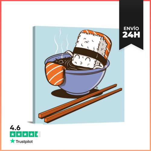 Lienzo Cuadrado Jacuzzi Food LaTostadora - latostadora.com - Modalova