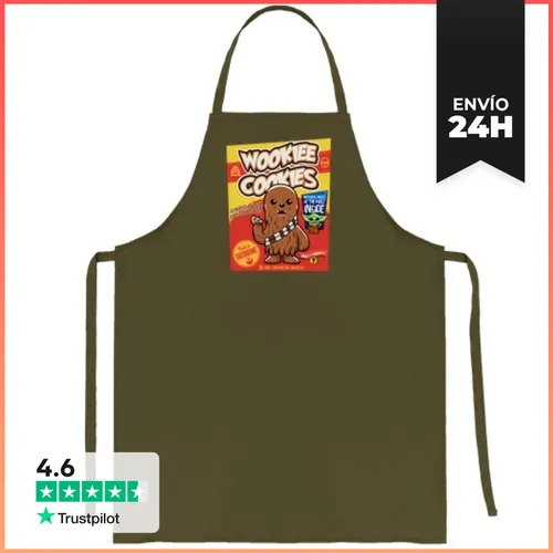 Delantal Galletas Wookiee LaTostadora - latostadora.com - Modalova