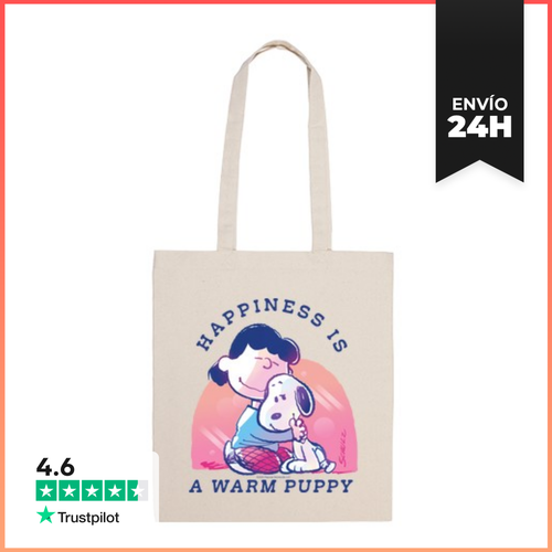 Bolsa De Tela Un Cachorro Es La Felicidad LaTostadora - latostadora.com - Modalova