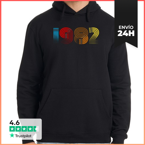 Sudadera Unisex Con Capucha 1982 LaTostadora - latostadora.com - Modalova