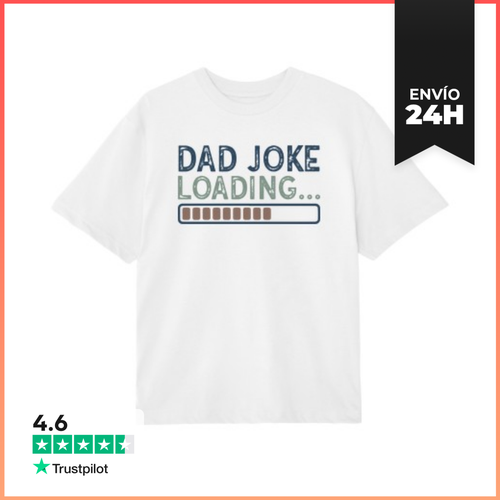 Camiseta Oversize DAD JOKE LOADING LaTostadora - latostadora.com - Modalova