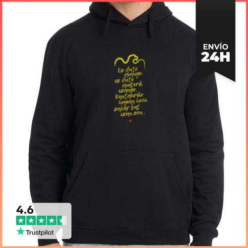 Sudadera Unisex Con Capucha Ez Dute Esaterik Esango - latostadora.com - Modalova