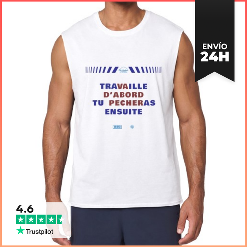 Camiseta Sin Mangas Ve A Pescar Primero LaTostadora - latostadora.com - Modalova