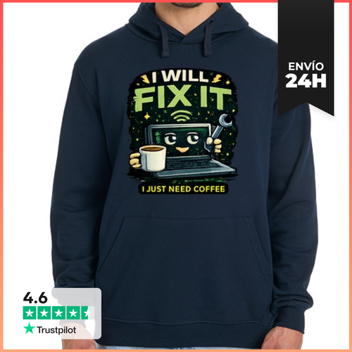 Sudadera Unisex Con Capucha Fix It LaTostadora - latostadora.com - Modalova