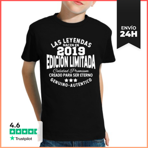 Camiseta Clásica Para Niños 2019 El Mejor Año LaTostadora - latostadora.com - Modalova