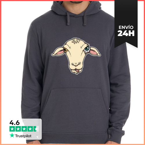 Sudadera Unisex Con Capucha T. Ocellus Oveja - Sudadera Hombre - latostadora.com - Modalova