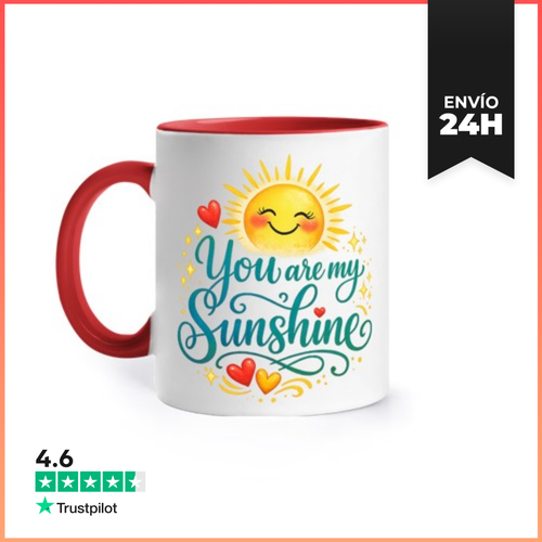 Taza De Colores Eres Mi Rayo De Sol LaTostadora - latostadora.com - Modalova