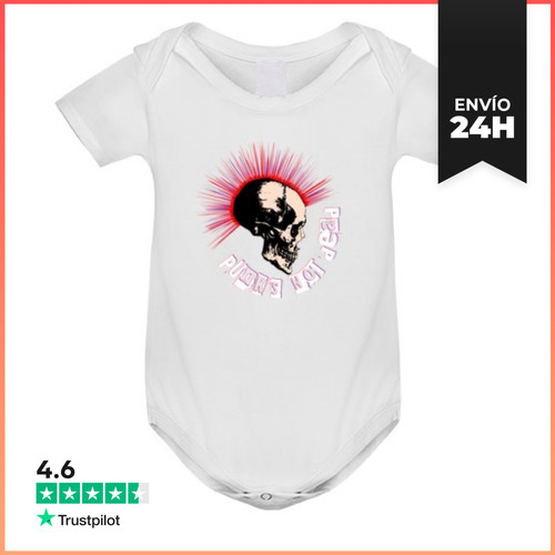 Body Bebé Punks Not Dead LaTostadora - latostadora.com - Modalova