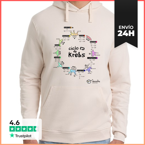 Sudadera Unisex Con Capucha Ciclo De Krebs (fondos Claros) - latostadora.com - Modalova