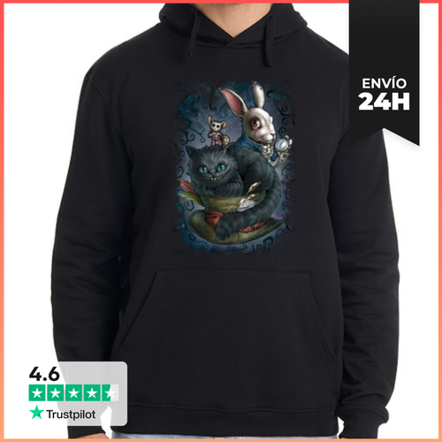 Sudadera Unisex Con Capucha Gato Sonriente LaTostadora - latostadora.com - Modalova