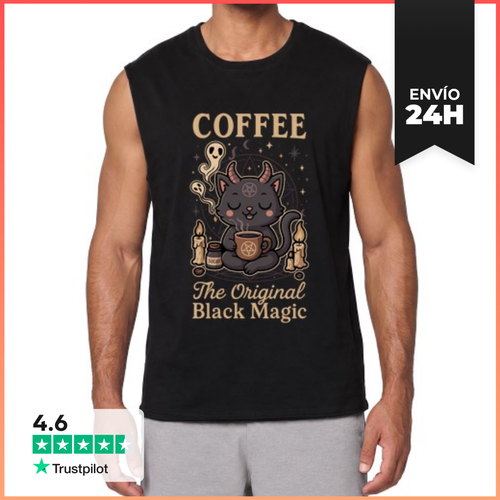Camiseta Sin Mangas COFFEE BLACK MAGIC LaTostadora - latostadora.com - Modalova