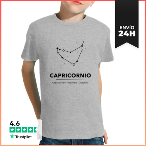 Camiseta Clásica Para Niños Capricornio LaTostadora - latostadora.com - Modalova