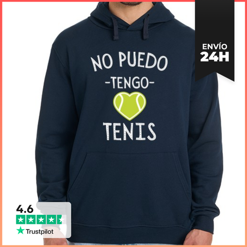 Sudadera Unisex Con Capucha No Puedo Tengo Tenis Deporte - latostadora.com - Modalova