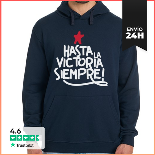 Sudadera Unisex Con Capucha Hasta La Victoria Siempre LaTostadora - latostadora.com - Modalova