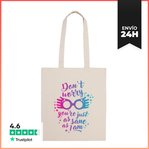 Bolsa De Tela Tan Cuerdo Como Yo LaTostadora - latostadora.com - Modalova