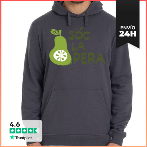 Sudadera Unisex Con Capucha Sóc La Pera LaTostadora - latostadora.com - Modalova