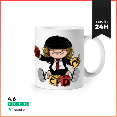 Taza Angus Young LaTostadora - latostadora.com - Modalova