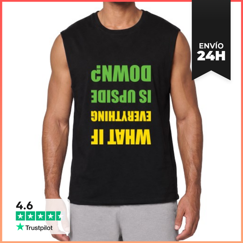 Camiseta Sin Mangas Upside Down 2 LaTostadora - latostadora.com - Modalova
