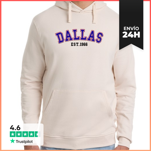Sudadera Unisex Con Capucha Dallas Est 1966 LaTostadora - latostadora.com - Modalova