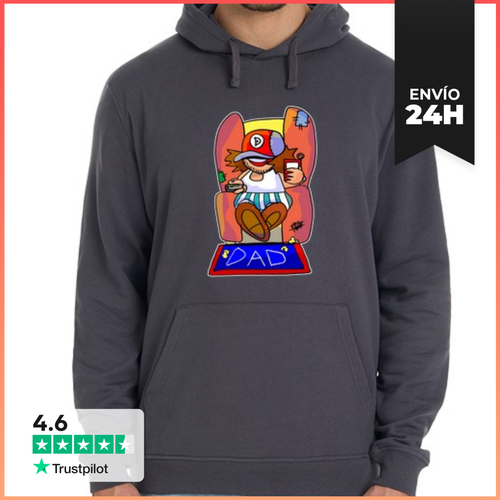 Sudadera Unisex Con Capucha DADDY LaTostadora - latostadora.com - Modalova
