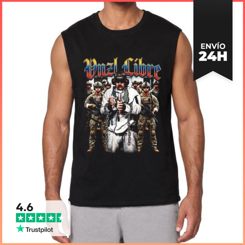 Camiseta Sin Mangas Venezuela Libre Maduro DEA Trump Arresto - latostadora.com - Modalova