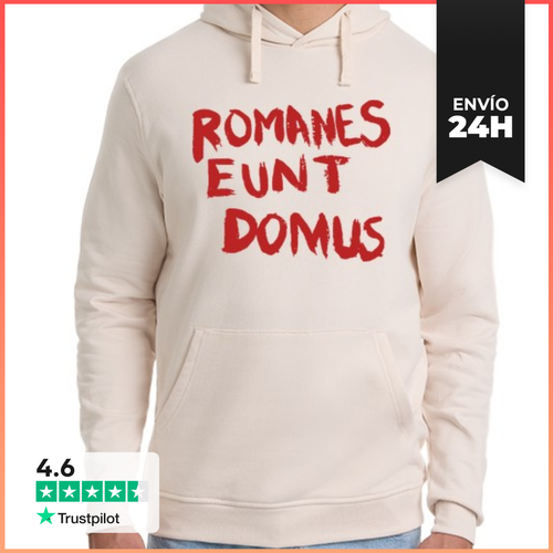 Sudadera Unisex Con Capucha Romanes Eunt Domus (La Vida De Brian) - latostadora.com - Modalova
