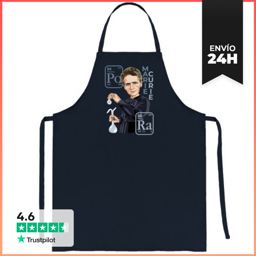 Delantal Marie Curie LaTostadora - latostadora.com - Modalova