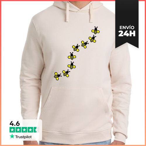Sudadera Unisex Con Capucha Abejas LaTostadora - latostadora.com - Modalova