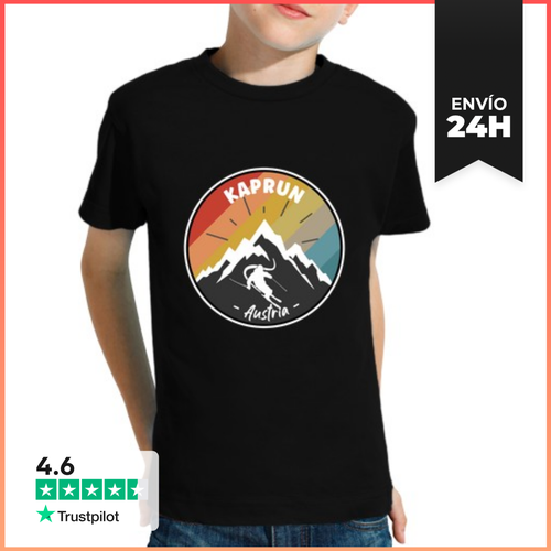 Camiseta Clásica Para Niños Esquiar En Kaprun Austria LaTostadora - latostadora.com - Modalova